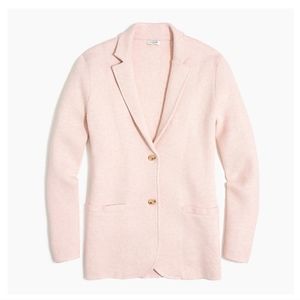 J. Crew Cotton Sweater-Blazer
